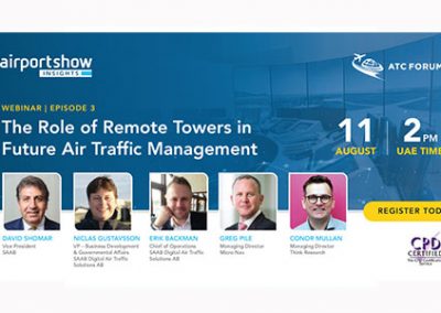 Think moderates webinar on The Role Of Digital Towers