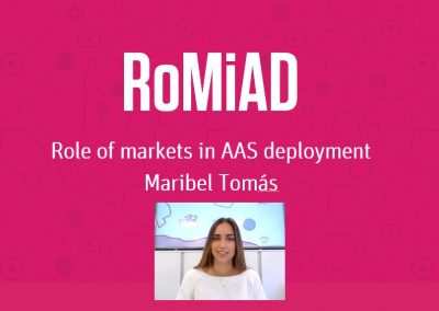 Role of markets in AAS deployment