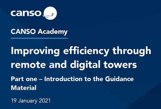 Think presenting at CANSO Remote & Digital Tower Academy workshop